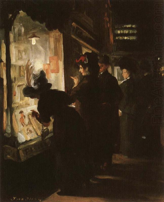 Picuture-Shop Window, John sloan